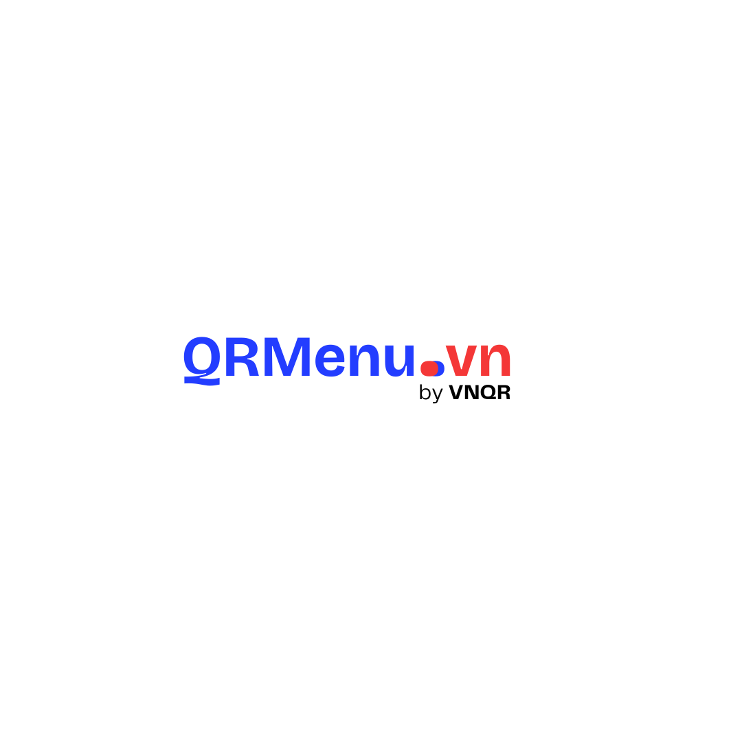 qrmenu blue red logo